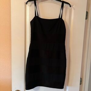 Laundry By Shelli Segal Black Strapless Dress